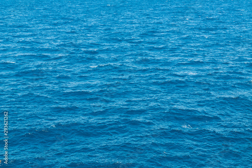Abstract blue water sea for background or texture