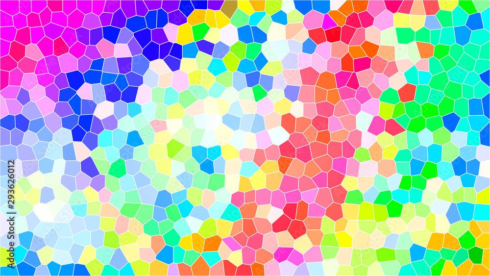 An abstract colorful mosaic background image. An abstract colorful mosaic background image.