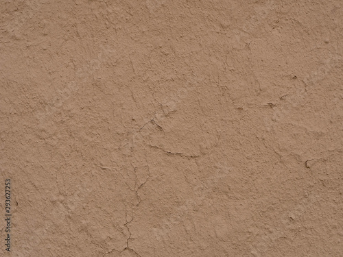 texture of a clay wall form mud house