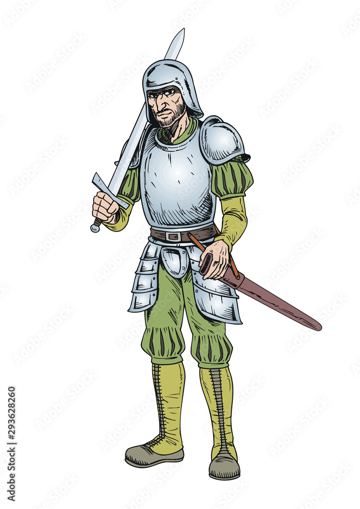Spanish conquistador soldier