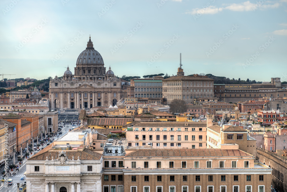 Obraz premium saint peters basilica in rome italy