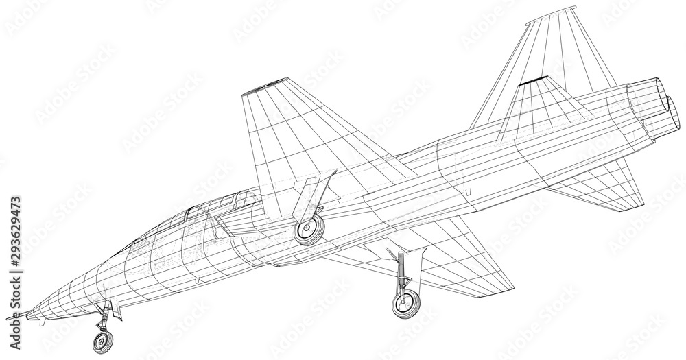 Plane vector, Vector wireframe concept. Created illustration of 3d. Plane vector, Vector wireframe concept. Created illustration of 3d.