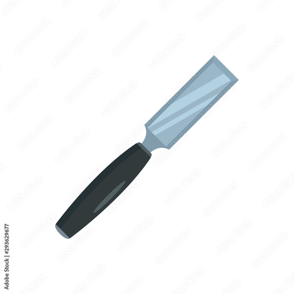 Chisel icon. Flat illustration of chisel vector icon for web design Chisel icon. Flat illustration of chisel vector icon for web design