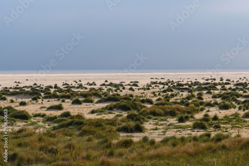 Strand auf Amrum- Übergagn in die Dünen