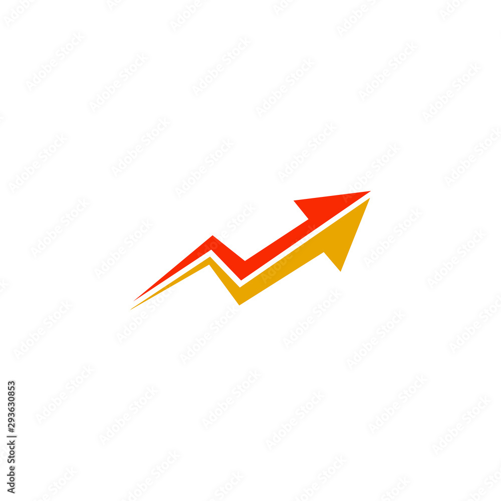 Arrow logo design vector illustration template Arrow logo design vector illustration template