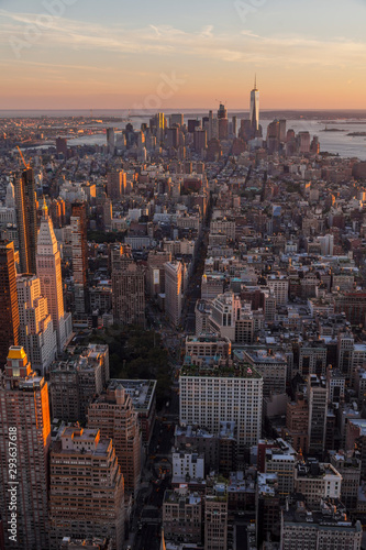 Vistas de Nueva York desde el Empire State al atardecer © Raquel