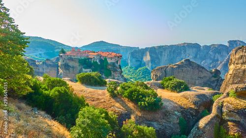 Meteora and The Holy Monastery of Varlaam