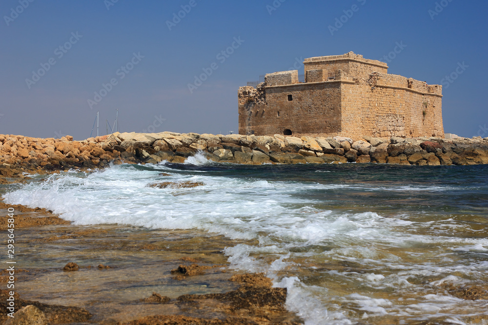  Medieval Castle of Paphos. Cyprus.