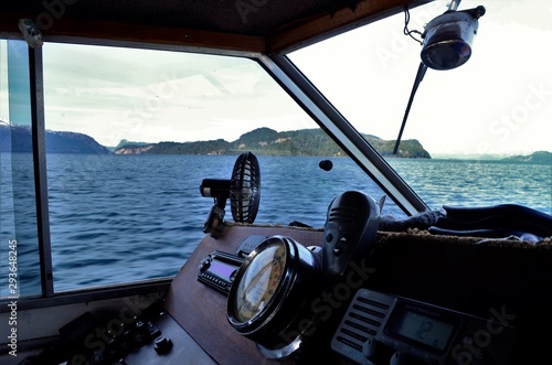 yacht in sea