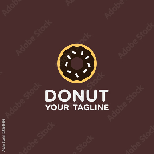 Donuts Logo Design Template