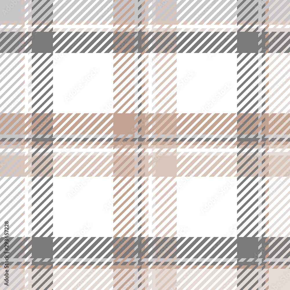 Plaid or tartan vector is background or texture in many color Plaid or tartan vector is background or texture in many color