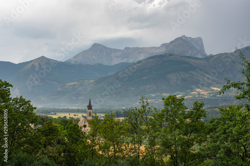 Montagne de Bure depuis Manteyer photo