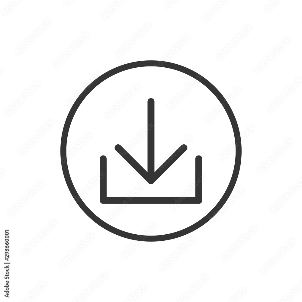 Download Icon Vector Illustration Download Icon Vector Illustration