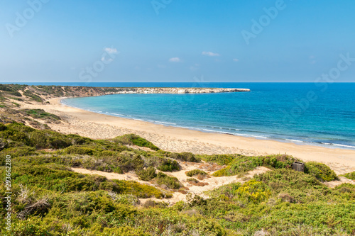 Lara bay in the Akamas Peninsula Cyprus