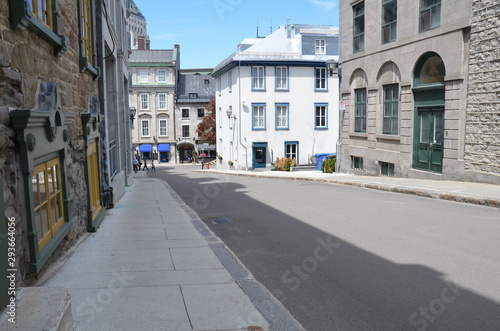 street or road in Quebec city in Canada