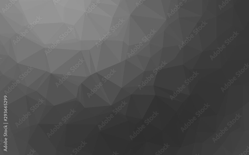 Dark Silver, Gray vector low poly layout. Glitter abstract illustration with an elegant design. Triangular pattern for your business design. Dark Silver, Gray vector low poly layout. Glitter abstract illustration with an elegant design. Triangular pattern for your business design.