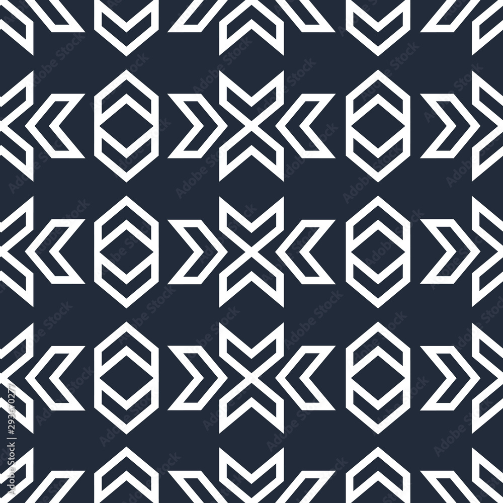 Seamless pattern with scandinavian elements Seamless pattern with scandinavian elements