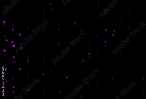 Dark Purple vector texture with rectangular style.