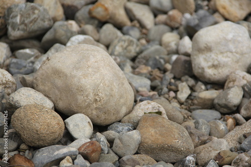 pebbles on beach