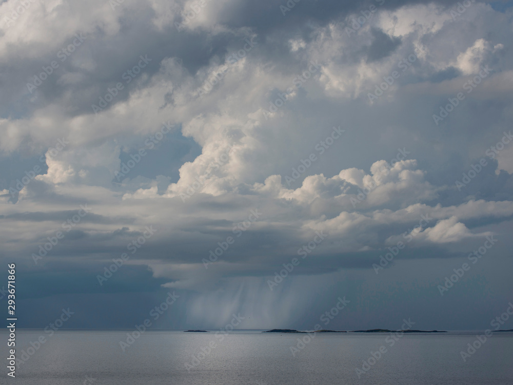 Storm clouds over Fogo Island, Newfoundland. Storm clouds over Fogo Island, Newfoundland.