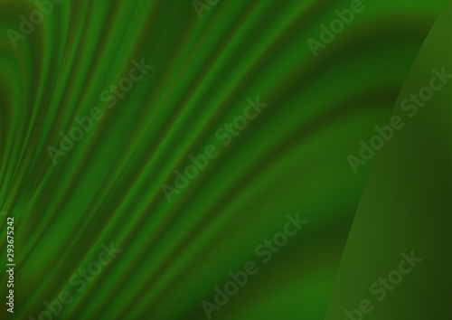 Light Green vector blurred bright pattern. Modern geometrical abstract illustration with gradient. The blurred design can be used for your web site.