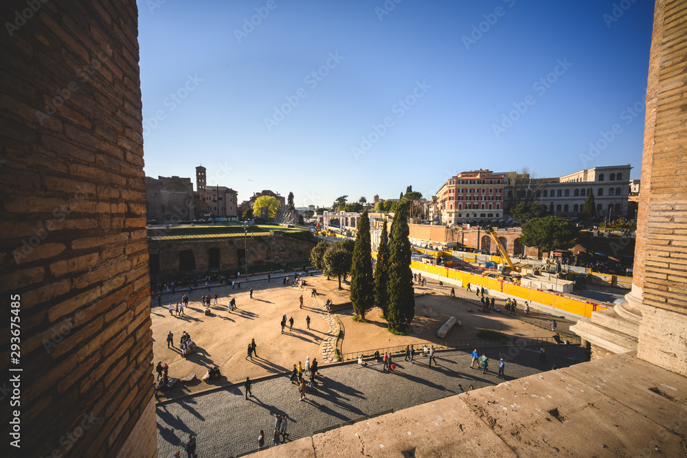Sunny afternoon in Rome