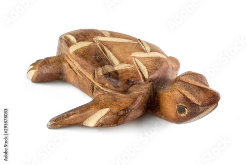 Handcrafted wooden turtle souvenir made in Costa Rica - NO AUTHOR © mardoz