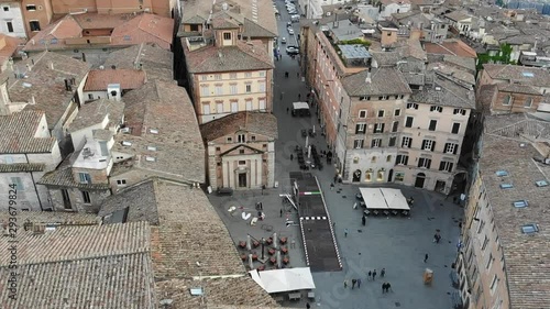 Aerial Italian City Perugia  photo