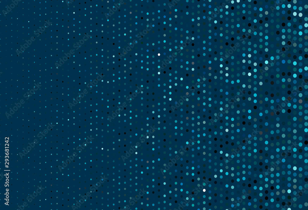 Dark BLUE vector pattern with spheres. Dark BLUE vector pattern with spheres.