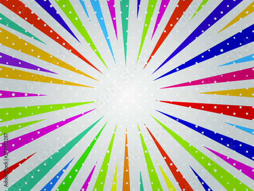 Colorful Pop art comic book...