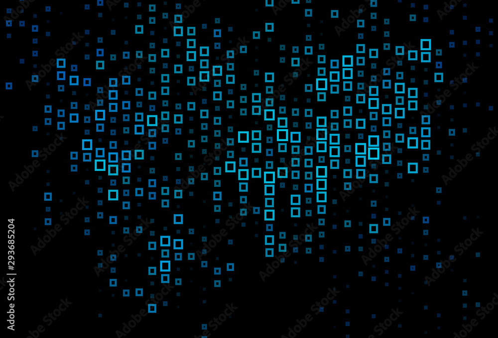 Dark BLUE vector background in polygonal style. Dark BLUE vector background in polygonal style.