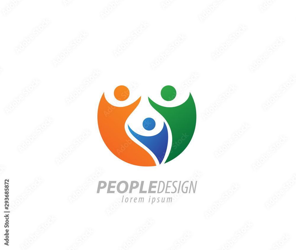 Family design logo Family design logo
