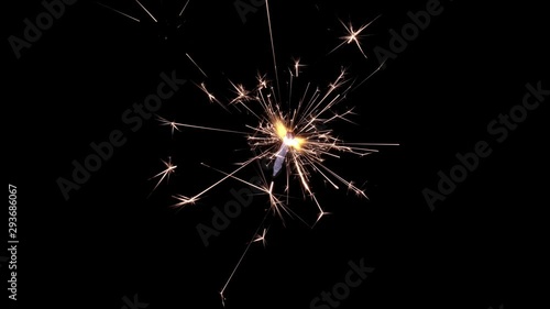 Wallpaper Mural Christmas sparklers burning in the dark. Firework sparkler burning with lights in background. Christmas or new year party glowing burning sparklers. Holiday festival concept. Festive fire. Torontodigital.ca