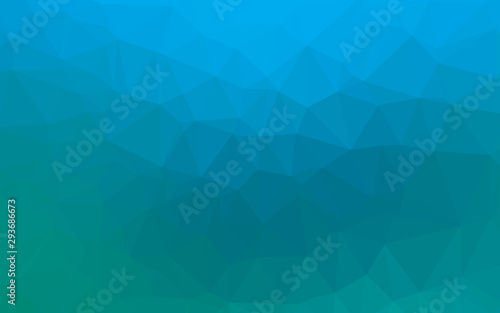 Light BLUE vector blurry triangle template. Shining colored illustration in a Brand new style. Completely new template for your business design.