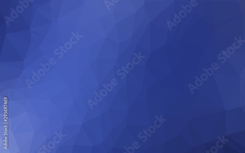 Light BLUE vector blurry triangle pattern. An elegant bright illustration with gradient. Template for a cell phone background.