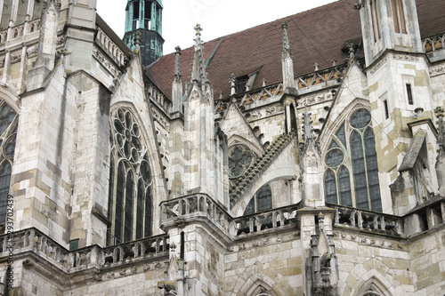 Close up View of Regensburg Cathedral in Bavaria, Germany © SKPG_Arts