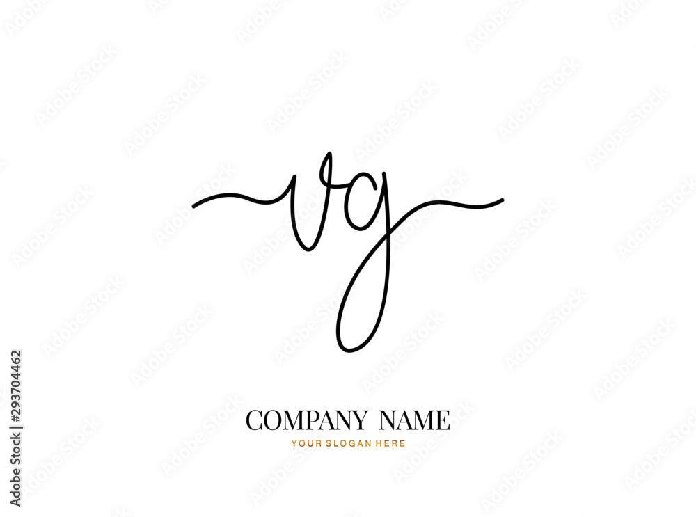 V G VG Initial handwriting logo design with circle. Beautyful design handwritten logo for fashion, team, wedding, luxury logo. V G VG Initial handwriting logo design with circle. Beautyful design handwritten logo for fashion, team, wedding, luxury logo.