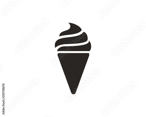 Ice cream icon symbol vector