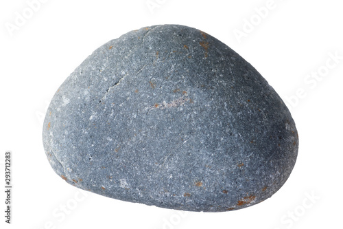 rock or stone isolated on white background photo