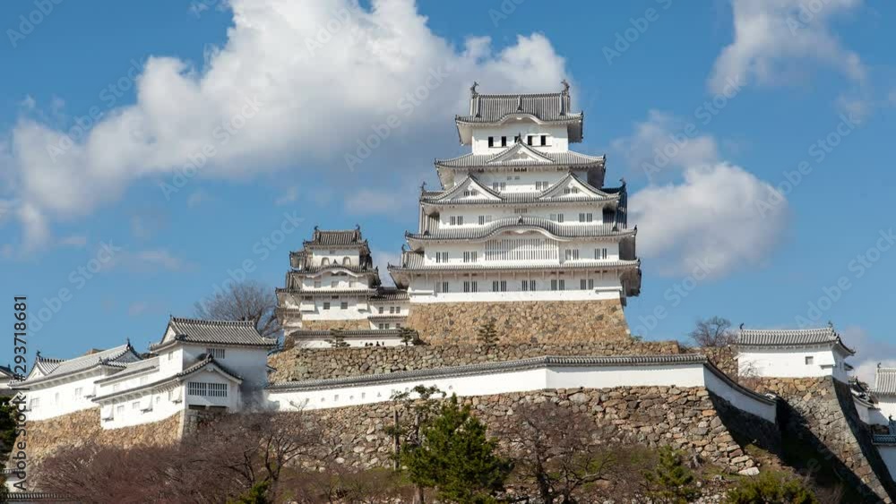Himeji Palace Japan History Hill Complex Timelapse Himeji Palace Japan History Hill Complex Timelapse