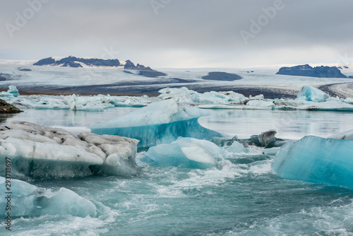 Icebergs at Jokulsarlon the Europes Largest Graciar in Iceland