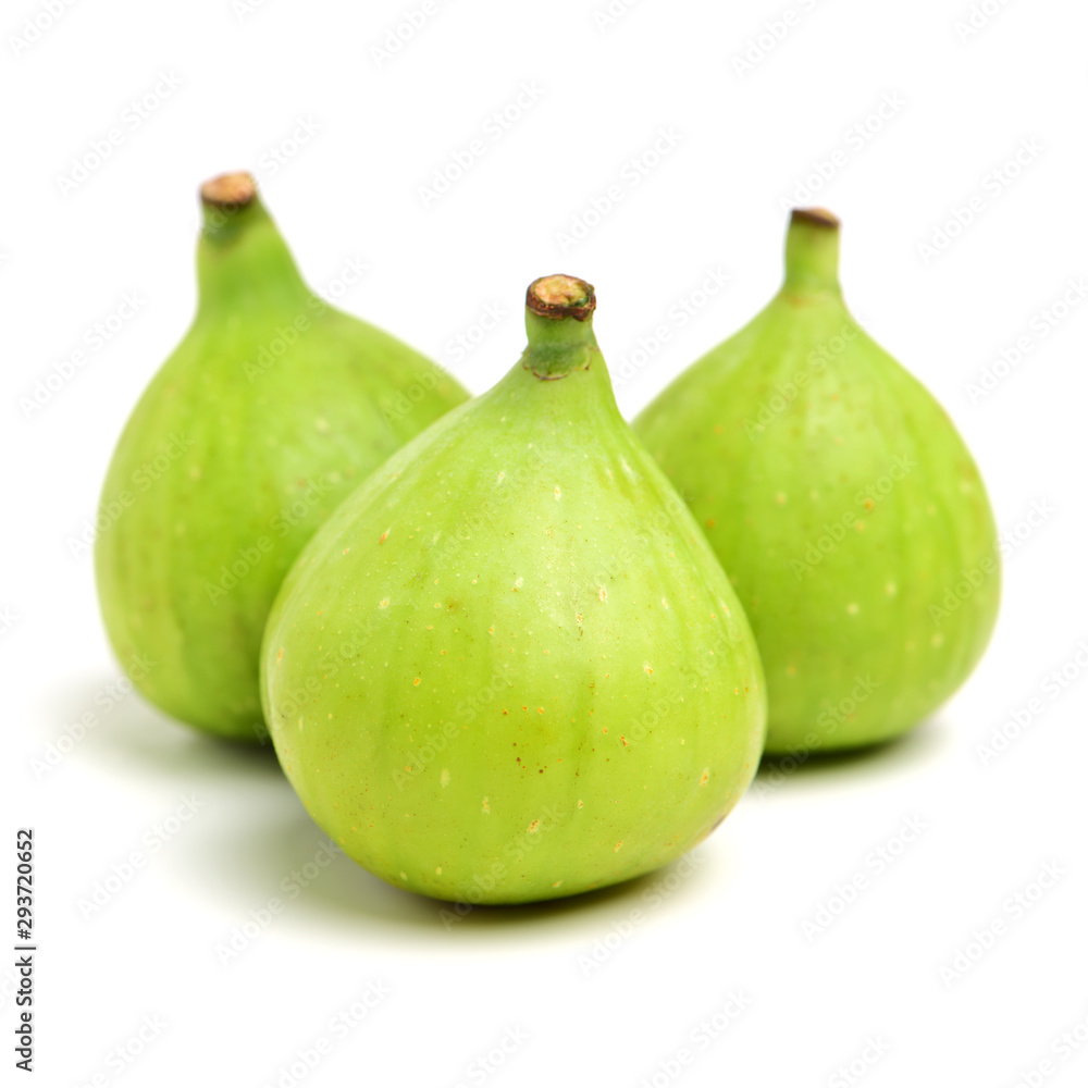 Ripe figs on a white background Ripe figs on a white background