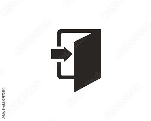 Enter icon symbol vector
