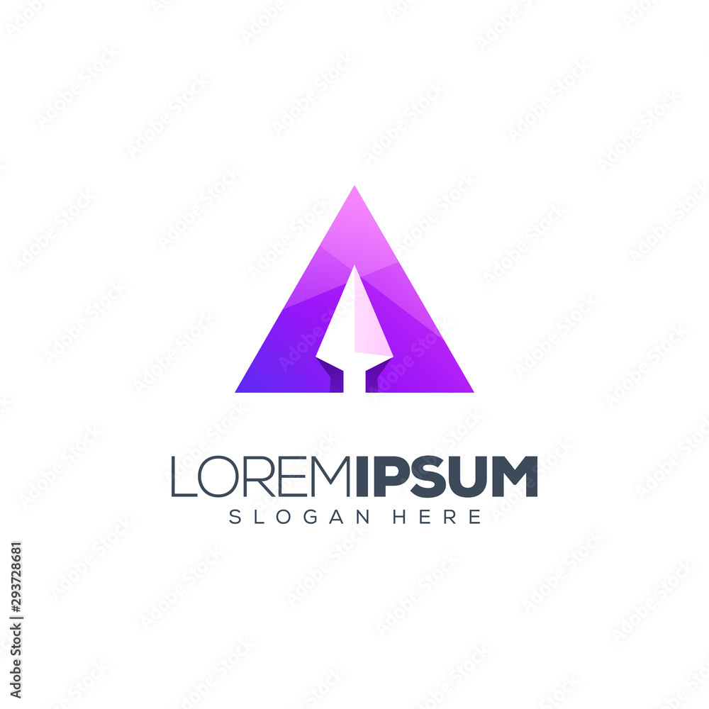 arrow logo design vector illustration arrow logo design vector illustration