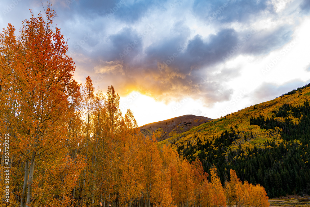 Fototapeta premium Sunrise Clouds