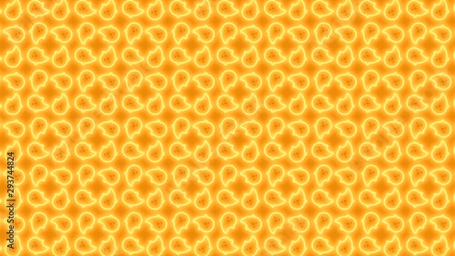 Wallpaper Mural Halloween Ghost in Glowing Orange Dancing Tiled Looping Motion Graphics Rosette Torontodigital.ca