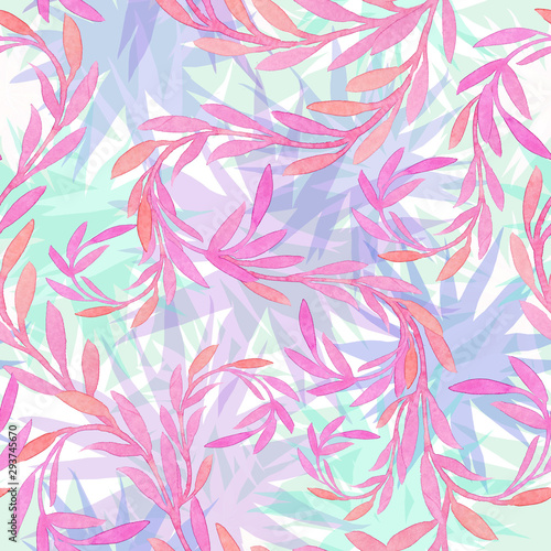 Bright abstract seamless pattern for textile, paper, invitations , cards design.