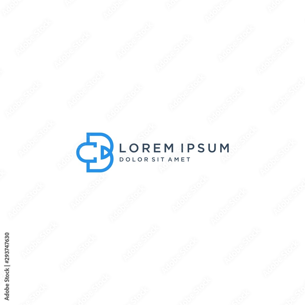 modern design logos or monograms or initials BC modern design logos or monograms or initials BC