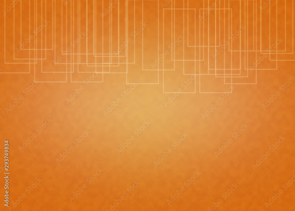Fototapeta premium abstract technology background orange anf yellow