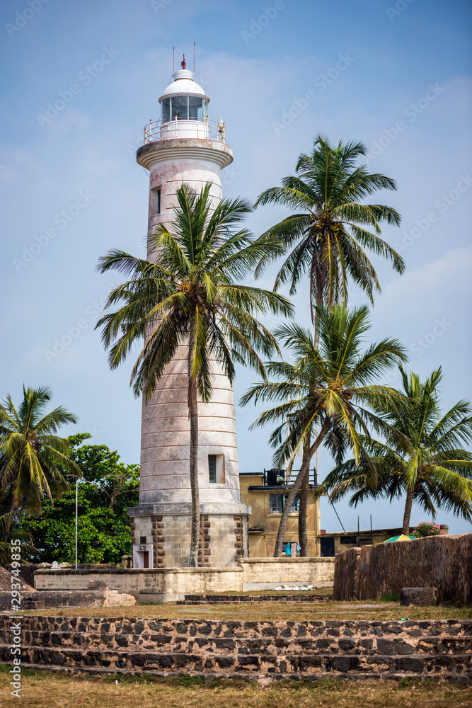 Galle lighthouse, Galle Fort, Galle, Southern Province, Sri Lanka